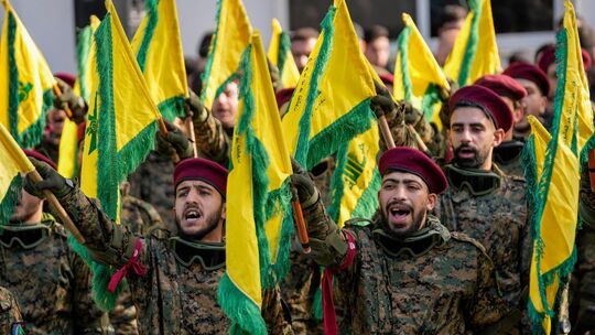 Hisbollah-Kämpfer im Libanon Hisbollah-Kämpfer im Libanon