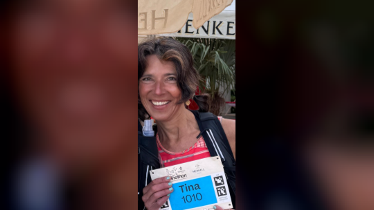 Christina Gann will in 35 Tagen insgesamt 725 Kilometer zurücklegen.