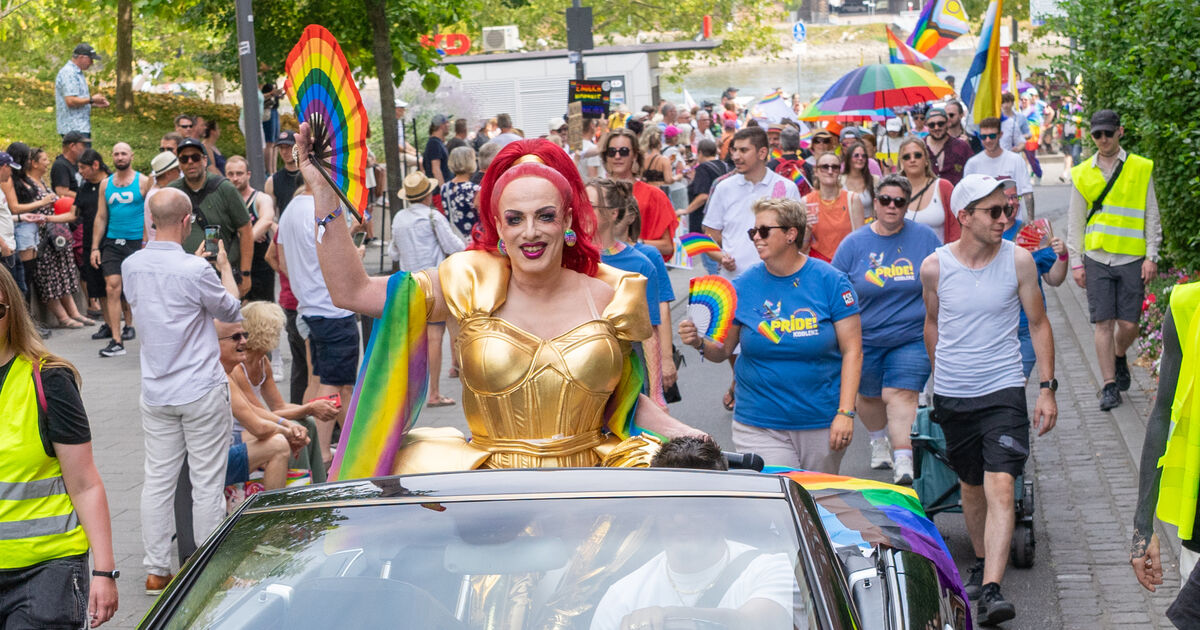 More participants at CSD: Large rainbow demonstration proceeds peacefully ...