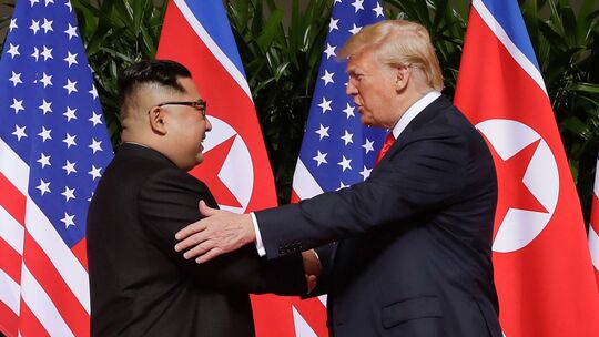 Donald Trump und Kim Jong Un
