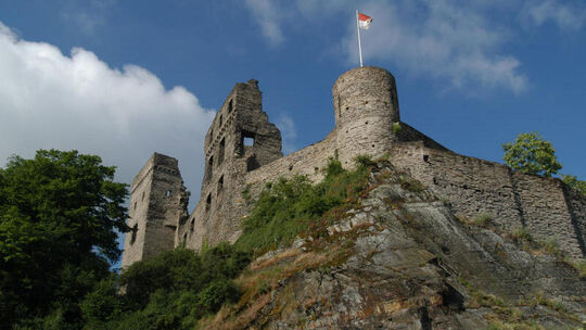 Im Bereich des Zwingers steht an der Burg in Kastellaun demnächst eine Restaurierungsmaßnahme an.