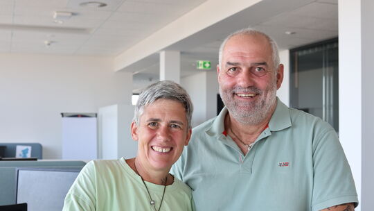Jenny Schneider und Michael Ullenbruch haben eine große Vision für das Klostergut Maria Laach, von der sie im Podcast erzählen.