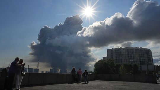 Ukraine-Krieg - Drohnenangriff auf St. Petersburg Ukraine-Krieg - Drohnenangriff auf St. Petersburg