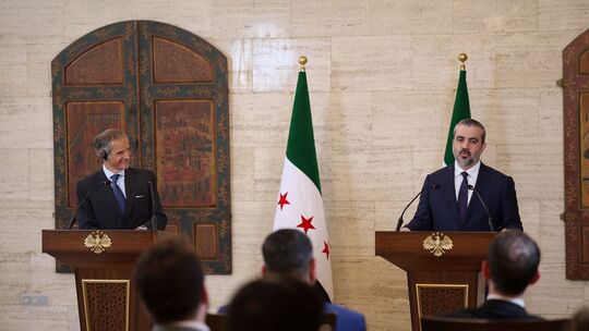 Syrien gibt Inspektoren Zugang zu Atommaterial aus Assad-Ära Syrien gibt Inspektoren Zugang zu Atommaterial aus Assad-Ära