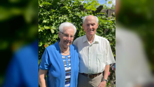 Lothar und Katharina Weidenfeller aus Holler feiern am 19. August das seltene Fest der Gnadenhochzeit. 70 Jahre sind die beiden