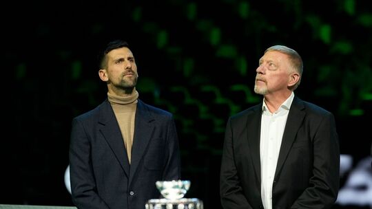 Djokovic und Becker Djokovic und Becker
