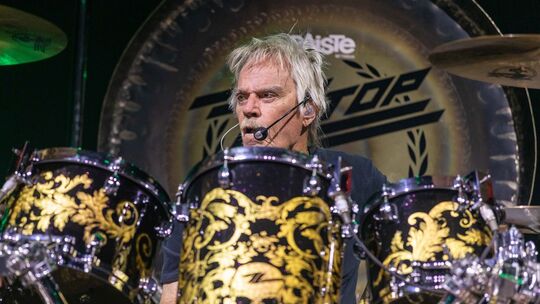 Schlagzeuger Frank Beard von ZZ Top Schlagzeuger Frank Beard von ZZ Top