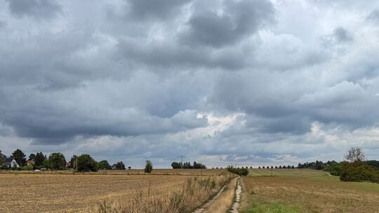 Regenwolken über Sachsen Regenwolken über Sachsen