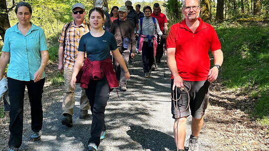 Das Wandern ist nicht nur des Müllers Lust, sondern genießt auch beim Kur- und Verkehrsverein Herschbach einen hohen Stellenwert