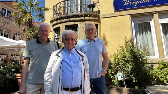 Arnold Wobig (von links), Werner Klopfer und Rolf Schneider vom Bündnis für Bad Kreuznach haben sich zu Wort gemeldet.