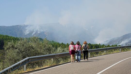 Spanien - Waldbrand Spanien - Waldbrand