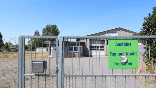 Da wäre Platz für das Transportunternehmen gewesen: Das ehemalige Gelände der Firma Hünermann im Industriegebiet.