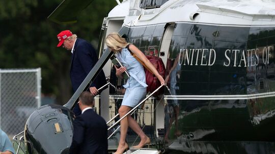 Donald Trump und Natalie Harp Donald Trump und Natalie Harp