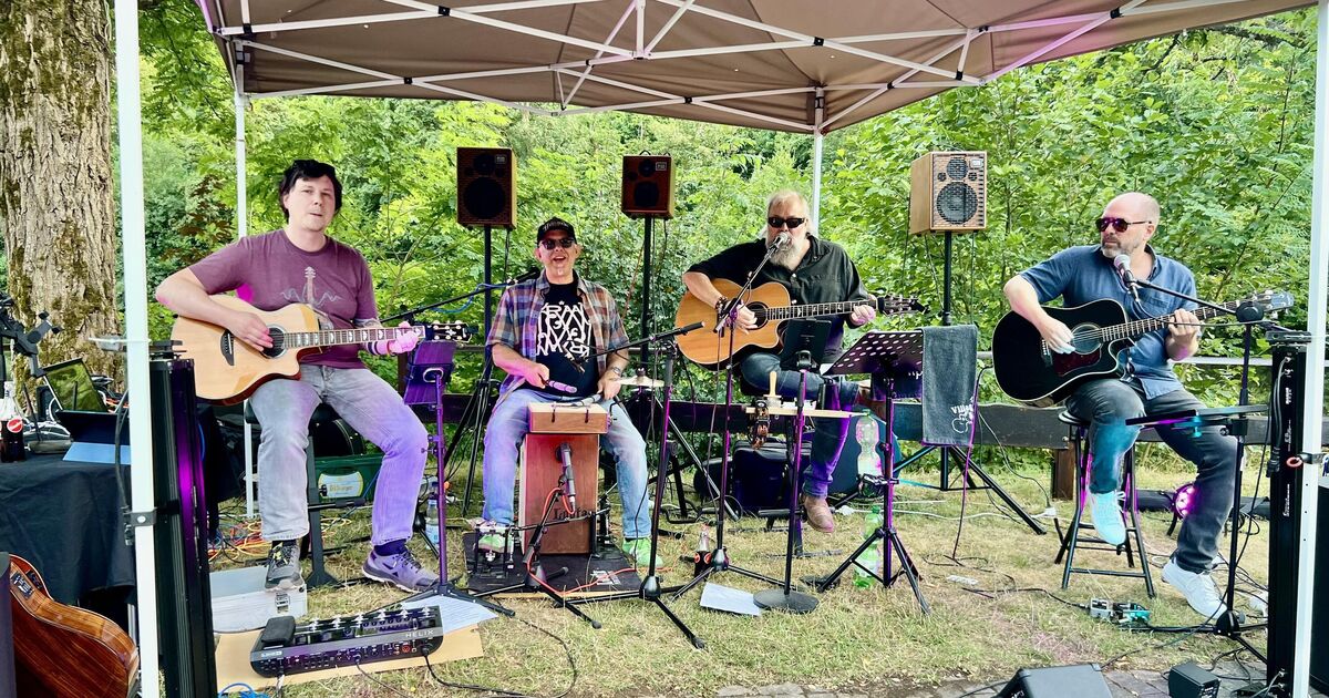 Band auf Jubiläumstour: „Village Blues“ begeistern an der Weiherschleife