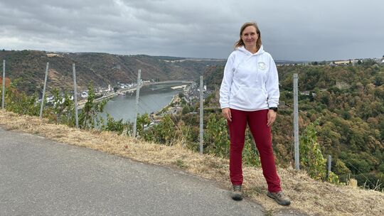 Das Traumschleifchen Werlauer Pilz ist für Franziska Lehnard ein besonderer Wanderweg. Entlang der Strecke liegt ein Stall, in d