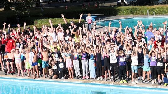 Der 2. Integrative Triathlon zeigte eindrucksvoll, was Sport leisten kann: Menschen zusammenbringen. Und dafür gab es in Hausen