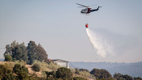 Spanien - Waldbrand Spanien - Waldbrand