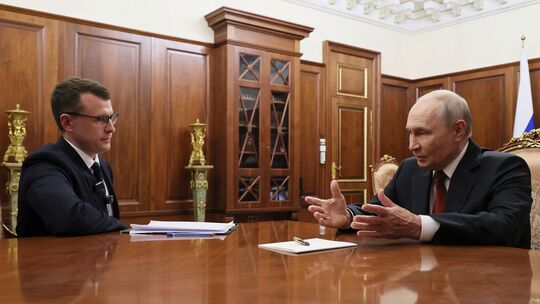 Russlands Präsident Putin Russlands Präsident Putin