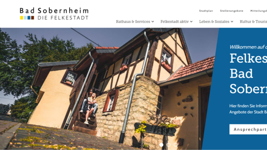 Das ist die alte und nun auch wieder einzige Webseite der Stadt Bad Sobernheim. Das Projekt "Sobernheim live" ist offline. Der R