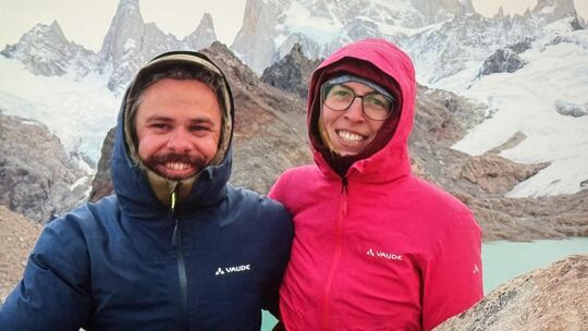 Florian und Jamila Bernauer übermittelten eine Videobotschaft.