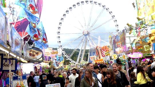 Schon am Freitagnachmittag war das Festgelände sehr gut besucht.