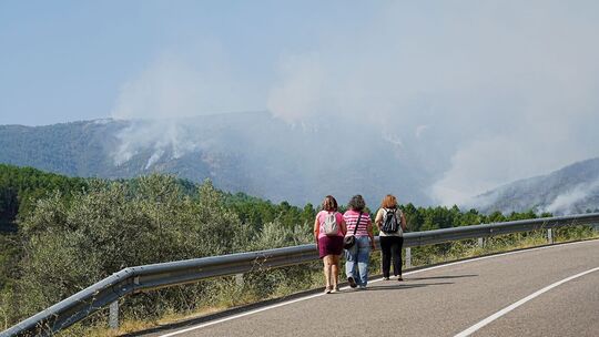 Spanien - Waldbrand Spanien - Waldbrand
