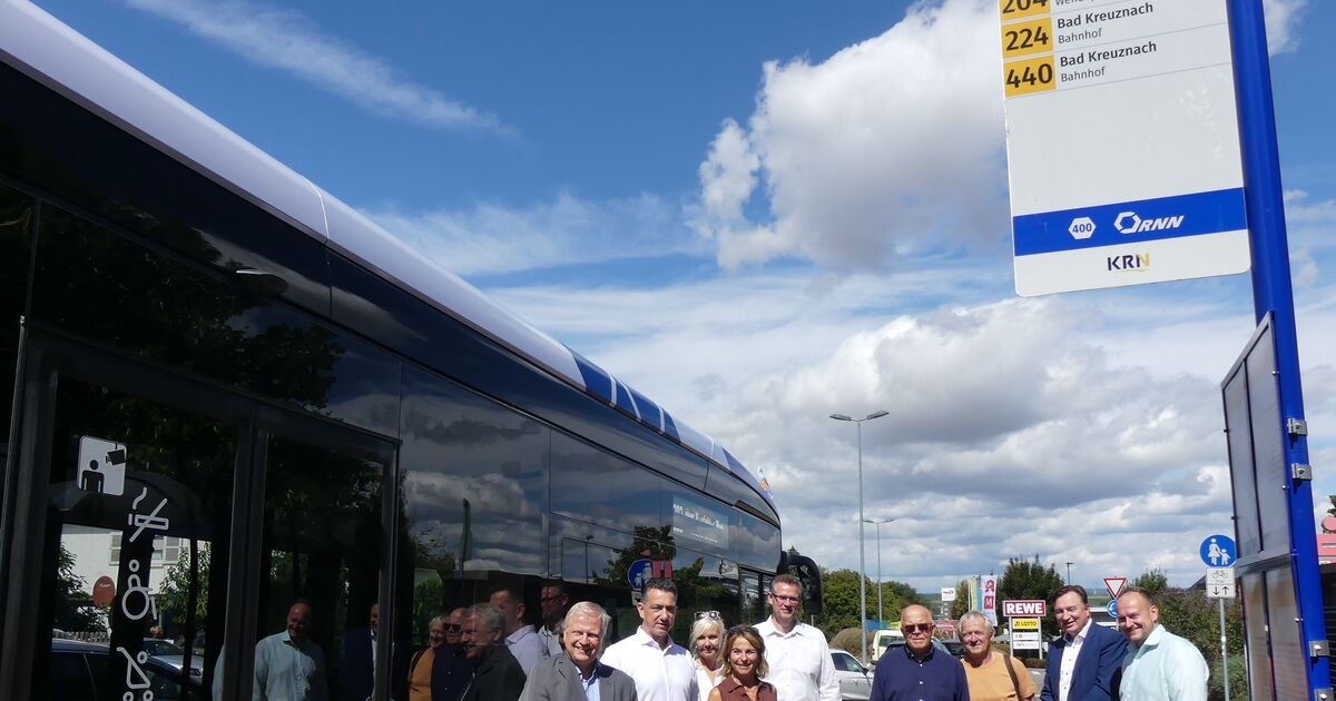 Bad Kreuznach's buses: New bus line 202 with a detour via the Rewe ...