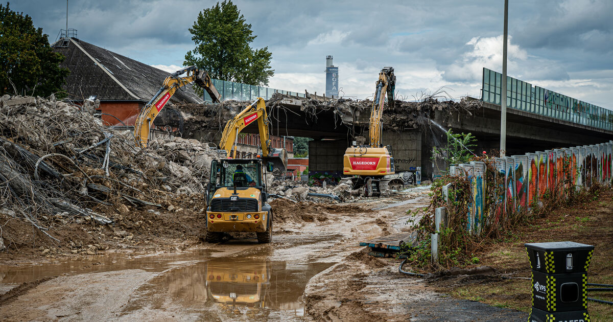 Residents fear damage: This is how the demolition of the Bonn North Bridge ...