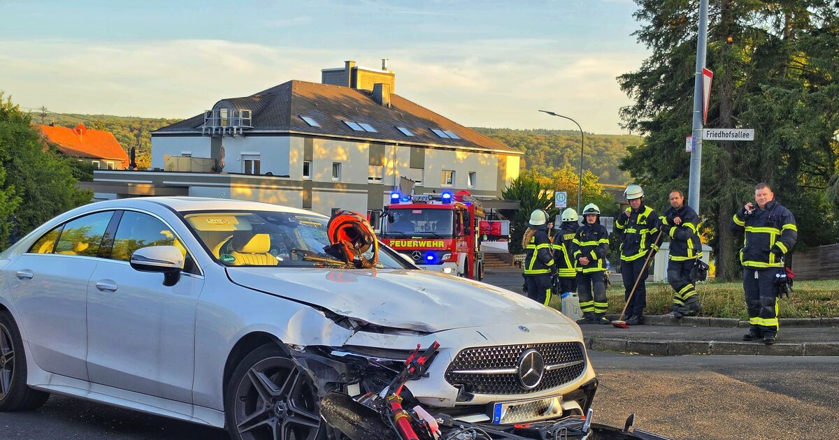 Hubschrauber im Einsatz: Junge Motorradfahrer in Bad Sobernheim schwer ...