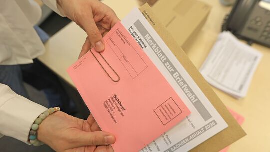 Vorbereitung für Briefwahl in Sachsen-Anhalt Vorbereitung für Briefwahl in Sachsen-Anhalt