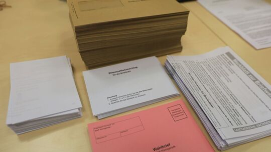 Vorbereitung für Briefwahl in Sachsen-Anhalt Vorbereitung für Briefwahl in Sachsen-Anhalt