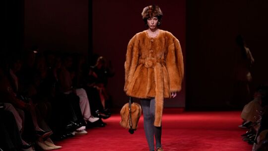 Look von Bottega Veneta aus Herbst-/Winterkollektion 2026/2027 Look von Bottega Veneta aus Herbst-/Winterkollektion 2026/2027
