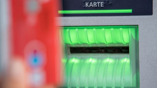Geld abheben