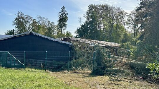 Auch in der Stadt Ransbach-Baumbach hat das jüngste Unwetter viele Schäden angerichtet.