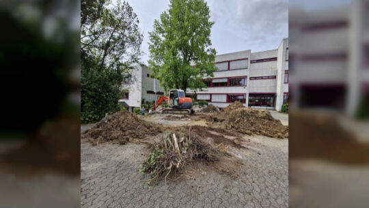 An der Albert-Schweitzer-Realschule plus in Mayen gab es einen Wasserrohrbruch.