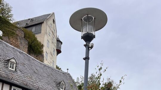 Von rund 413 Straßenleuchten in Katzenelnbogen wurde inzwischen schon rund die Hälfte auf LED umgerüstet.