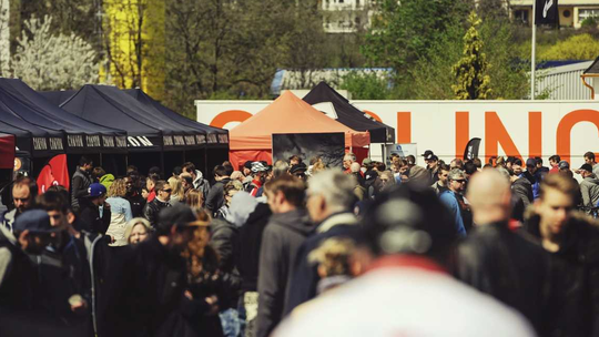 Beim Pure Cycling Festival erwartet Canyon wieder viele Besucher auf dem Campus im Koblenzer Rauental. Das Foto zeigt die bisher