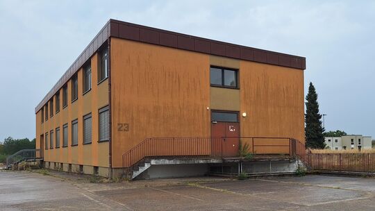 Im ehemaligen Gebäude 23 der Birkenfelder Heinrich-Hertz-Kaserne soll das künftige Katastrophenschutzzentrum des Nationalparklan
