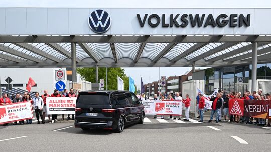 VW-Betriebsversammlungen - Werk Zwickau