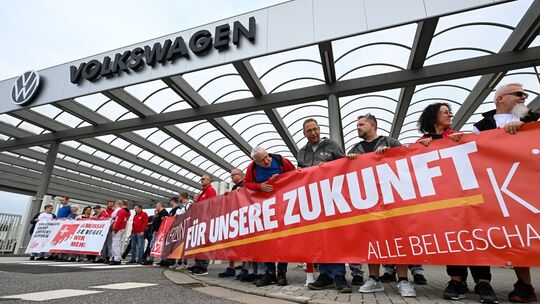 VW-Betriebsversammlungen - Werk Zwickau