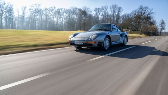 Fahrszene Porsche 959 Fahrszene Porsche 959
