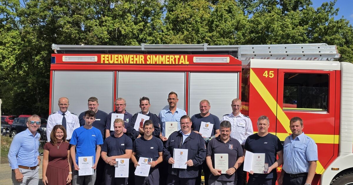 Village celebrates emergency services: Simmertal Fire Department honors ...