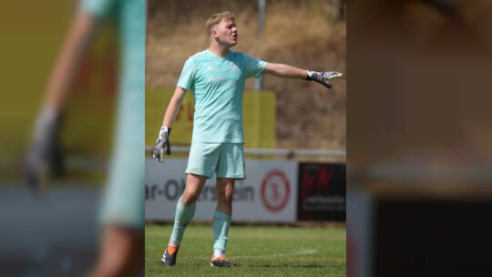 Feierte beim 3:0 über die JFG Schaumberg sein Debüt im Kasten der A-Junioren des SC Idar-Oberstein: Bengt Nicolay, der vom FSV I