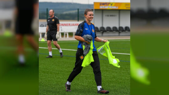 Michelle Potthast übernimmt am Samstag beim Gastspiel beim TSV Gau-Odernheim zusammen mit Ferhan Güngörmüs das Kommando, weil Tr