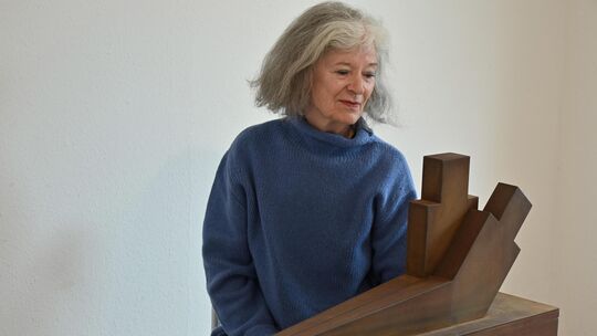 Zum 14. Mal ist Dagmar Rehberg Gastgeberin des Kunstfestes Horn. Große Kunst ins kleine Dorf zu bringen, das ist ihre Intention.
