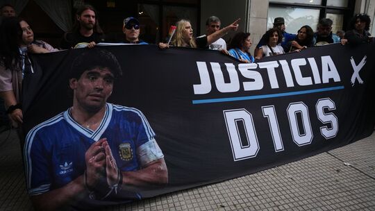 Prozess um Tod von Maradona