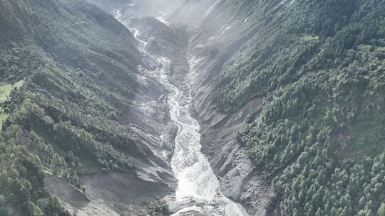 Sturzflut im Himalaya Sturzflut im Himalaya