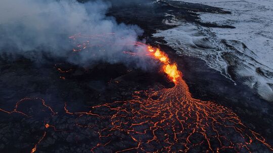 Vulkanausbruch auf Island Vulkanausbruch auf Island