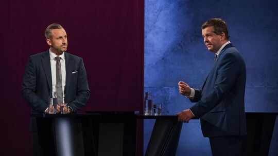 MDR-Wahlarena mit den Spitzenkandidaten zur Landtagswahl