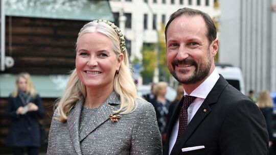 Norwegens neuer König Haakon und Königin Mette-Marit